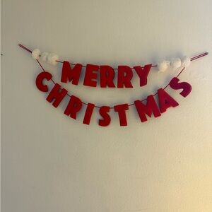 Merry Christmas Garland